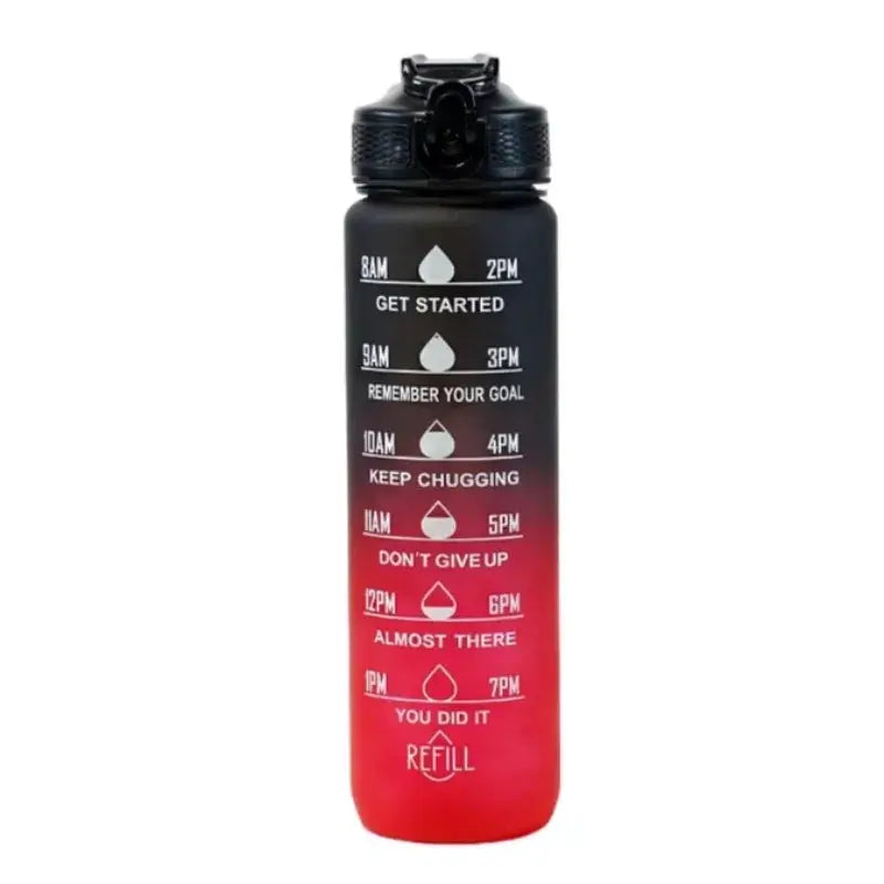 1L Water Bottle Portable Sport Water Bottle Pretty Drink Bottle Leakproof Gym Water Bottle for Outdoor Travel Fitness Cycling by All Mart Bristol Ltd