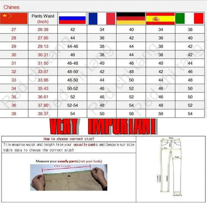 2024 Men's Cargo Pant Cotton Pants Khaki Men Military Camo Green Gray Work Many Pocket Cotton Camouflage Black Tactical Trousers by All Mart Bristol Ltd
