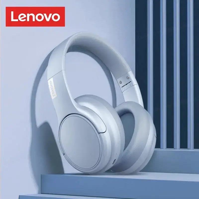 Original Lenovo TH20 Wireless Bluetooth 5.3 Headphones Dual Mode Headset Foldable Sport Headphone Music Headset Gaming Earphone by All Mart Bristol Ltd