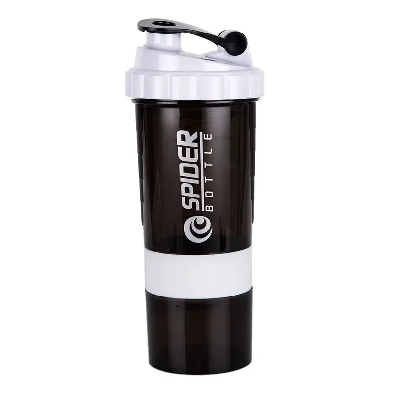 Shaker Bottle for Gym Protein Powder Cup 3 Layers Leak Proof Water Bottle for Gym Mixing Shake Bottle Outdoor Portable Drink Cup by All Mart Bristol Ltd