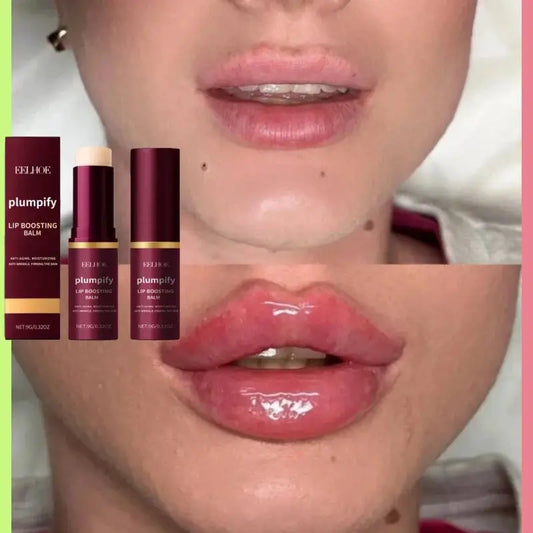 Fast Plumping Lip Balm Moisturizing Soft Lips Skin Plumper Gloss Oil Non-Sticky Daily Care Mask Beauty Makeup Cosmetics Products by All Mart Bristol Ltd