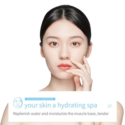 10pcs Centella Collagen Face Mask Moisturizing Refreshing Sheet Masks Hyaluronic Acid Facial Anti-Wrinkle Anti-aging Mask by All Mart Bristol Ltd