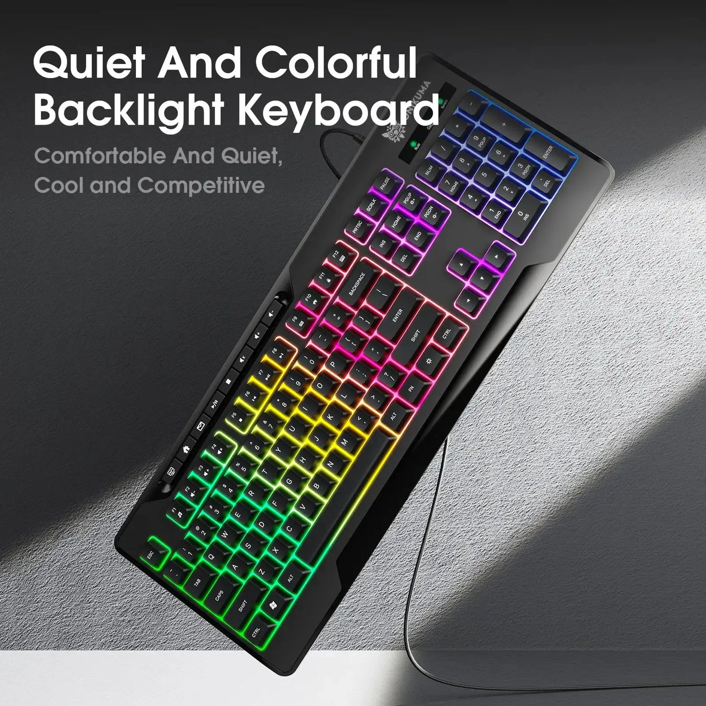 ONIKUMA Professional Gaming Headset Gaming Set RGB Lighting Mouse or Keyboard or Headset Stand or Wired Headset by All Mart Bristol Ltd
