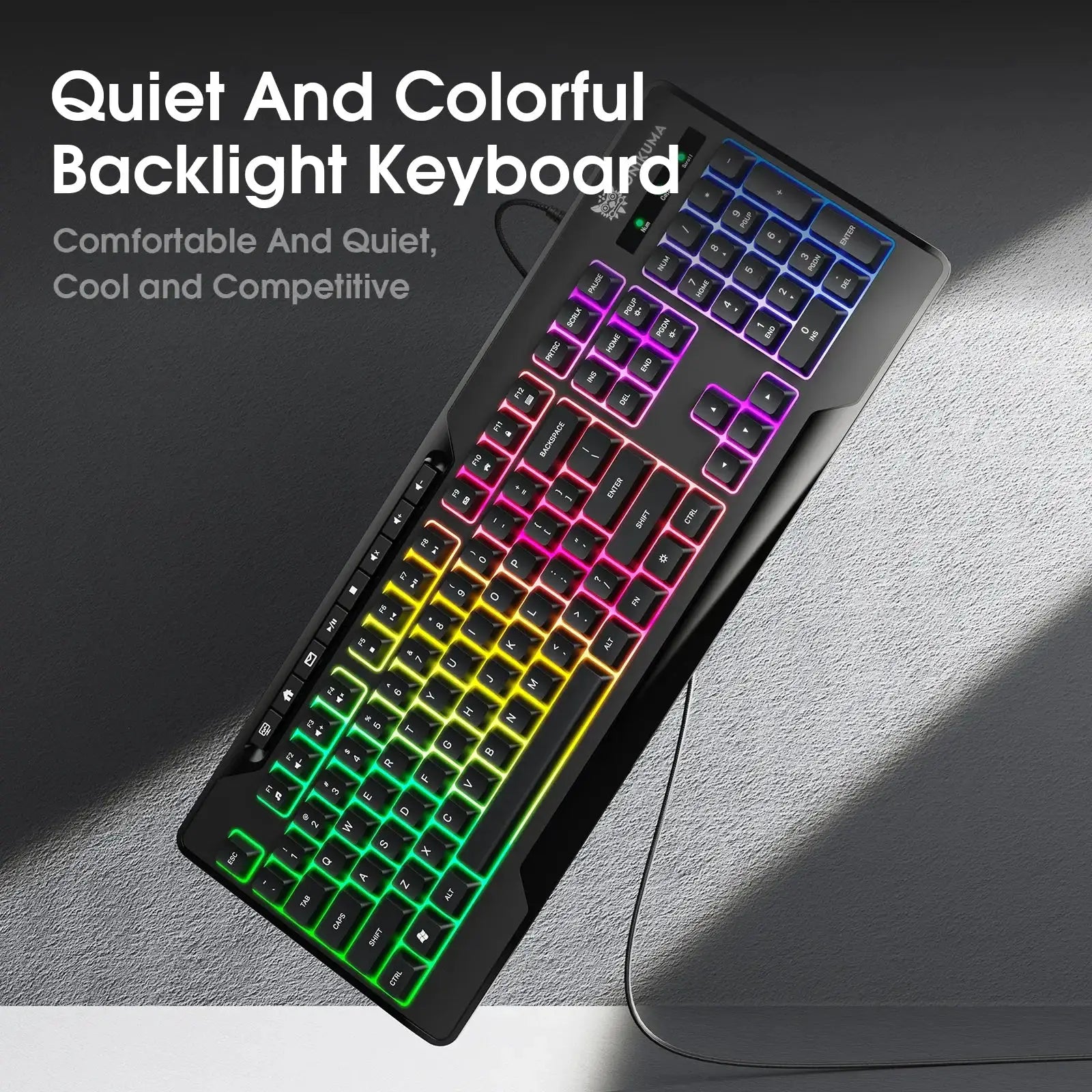 ONIKUMA Professional Gaming Headset Gaming Set RGB Lighting Mouse or Keyboard or Headset Stand or Wired Headset by All Mart Bristol Ltd