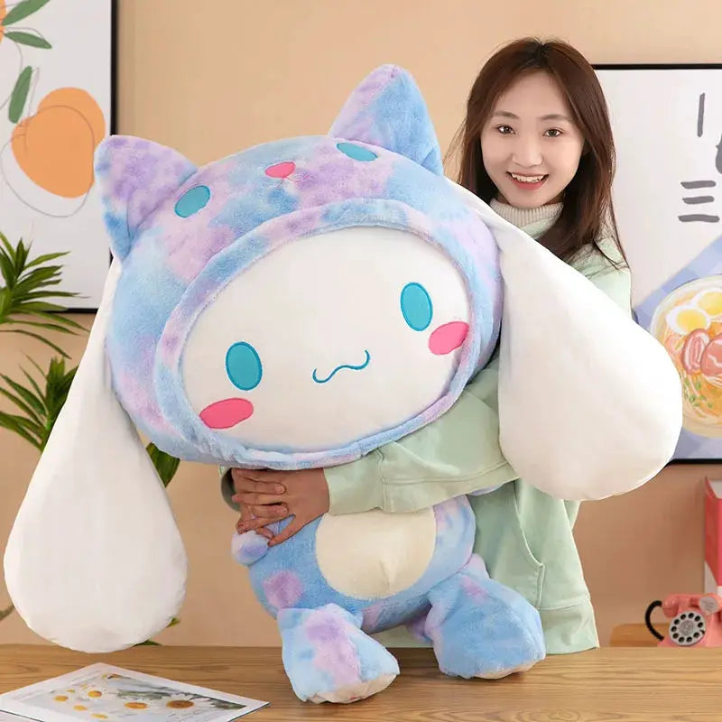 Big Size Sanrio Kawaii Cinnamoroll Dog Plush Toys Pillow Stuffed Animal Comfort Soft Dolls Kids Birthday Gift Cartoon Anime Toy by All Mart Bristol Ltd