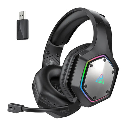 EKSA 2.4GHz Wireless Headphones E1000 WT 7.1 Surround Wired Gaming Headset Gamer with ENC Mic Low Latency for PC/PS4/PS5/Xbox by All Mart Bristol Ltd