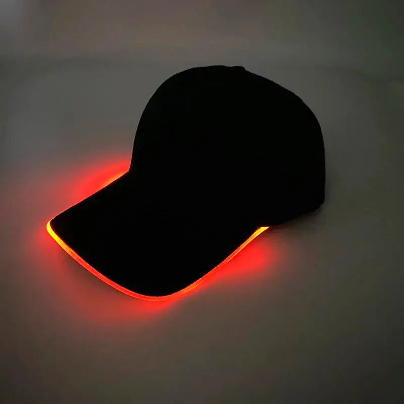 Wholesale Baseball Caps Night Glow Light Cap Boys Girls Fashion Headwear Costumes Accessory Caps Hats by All Mart Bristol Ltd