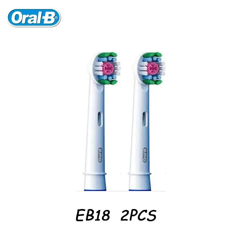 Original Oral B Replacement Brush Heads for Oral-B Rotating Electric Toothbrush Genuine Teeth Whitening Soft Bristle Refills by All Mart Bristol Ltd