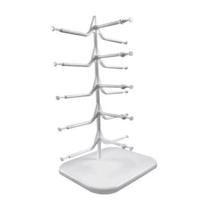 5/10 Pairs Glasses Display Stand Sunglasses Rack Shelf Eyewear Eyeglasses Frame Organizer Show Holder Tray 5 Layer Space Saving by All Mart Bristol Ltd