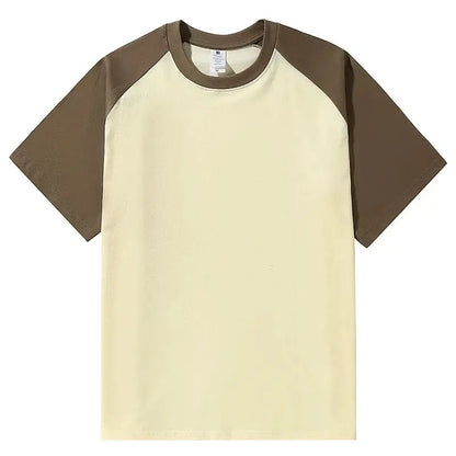 Brand New 220g Men's T-shirts Heavy-Duty Pure Cotton Shoulder-Plugged Short-Sleeved Men T Shirt Color Bottoming Man Tee Shirt by All Mart Bristol Ltd