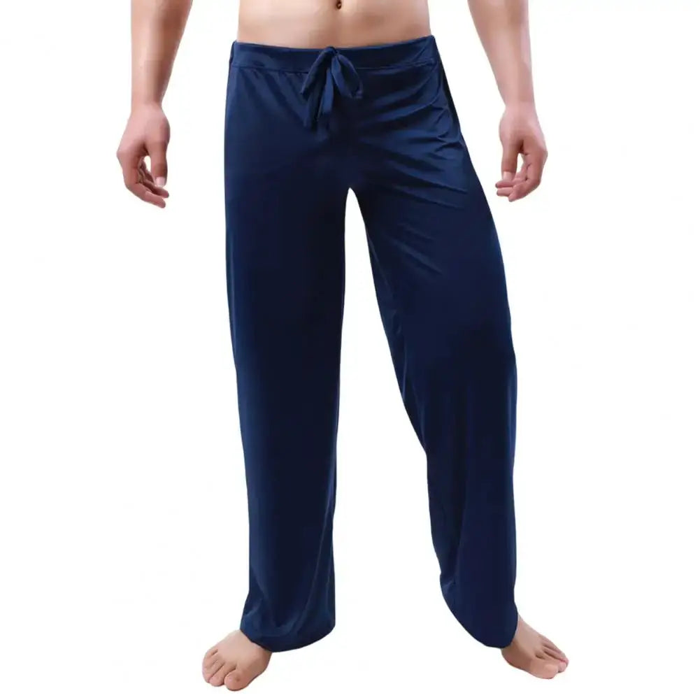 Men Sweatpants Trendy Soft Pajama Pants For Men Quick Dry Straight Full Length Men Gym Pants Men Clothing by All Mart Bristol Ltd