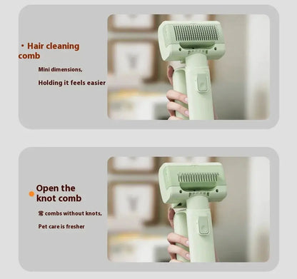 Cat Grooming Vacuum 5Brushes Pet Grooming Kit with 0.3L Hair Dust Cup Dog Vacuum Cleaner for Pets Cats Dogs Hair Vacuum Cleaner by All Mart Bristol Ltd