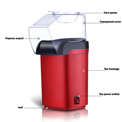 Popcorn Makers Mini Popcorn Machine Electric Household Appliance Machine Fully Automatic Popcorn Machine For Home Kitchen by All Mart Bristol Ltd
