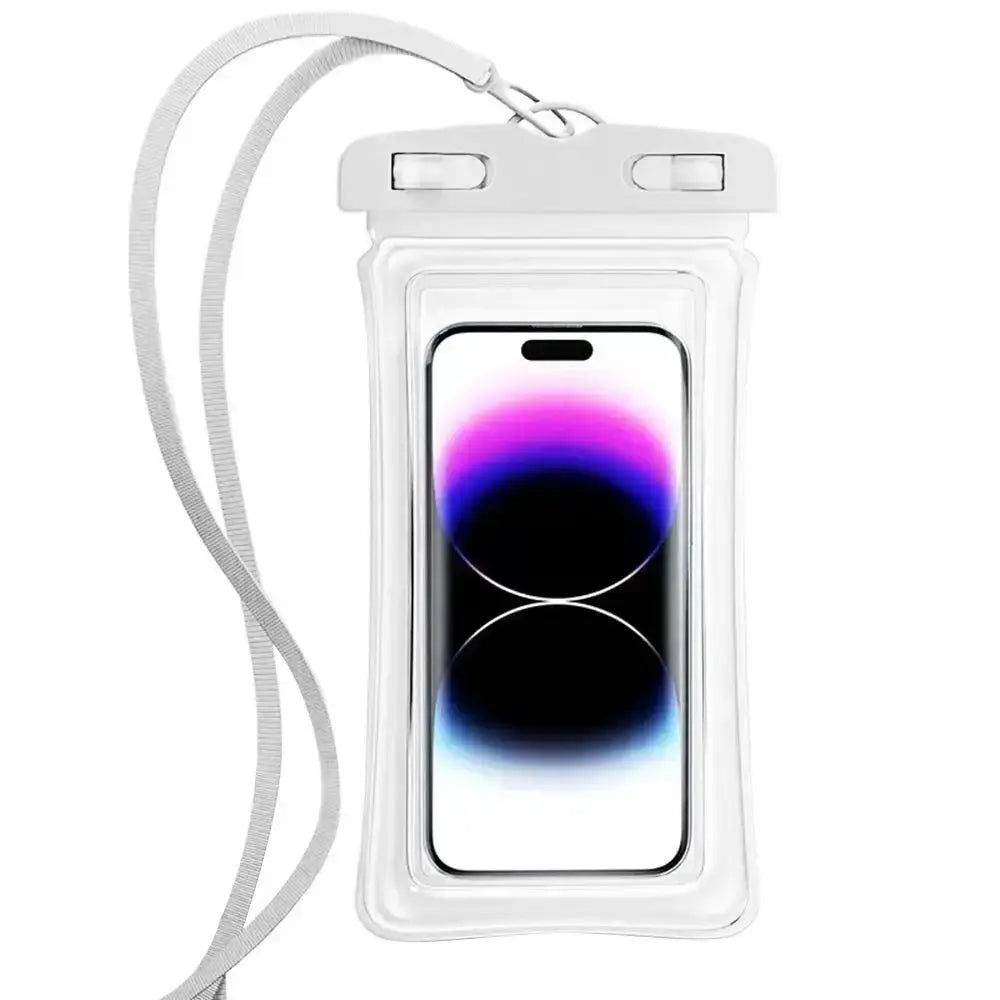 Transparent Waterproof Phone Case Touch Screen Under 7.0 inches Mobile Phone Cover with Lanyard Phone Sealed Bag Swimming&Diving by All Mart Bristol Ltd