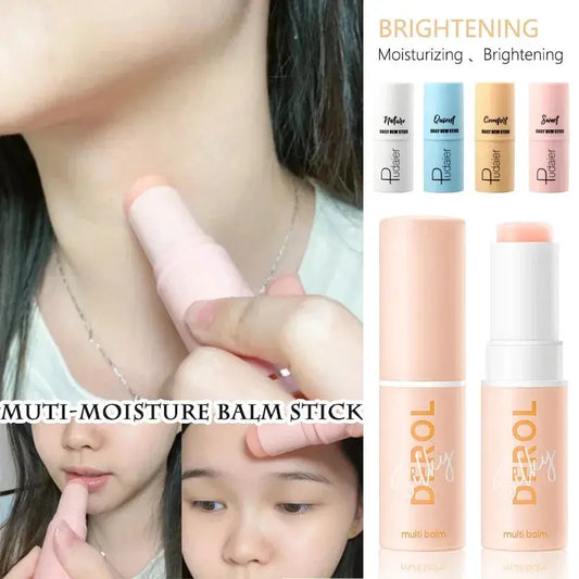 Korean Hydrating Multifunctional Moisture Makeup Primer Stick Smooth Cream Moisturizing Balm Even Skin Tone Care Cream Cosmetics by All Mart Bristol Ltd