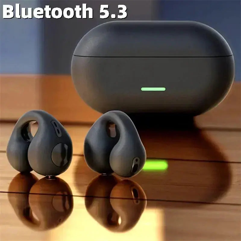 New Original T75 Bone Conduction Wireless Bluetooth 5.3 Headphones Sports Earphones HiFi Sound Quality Waterproof TWS Headset by All Mart Bristol Ltd
