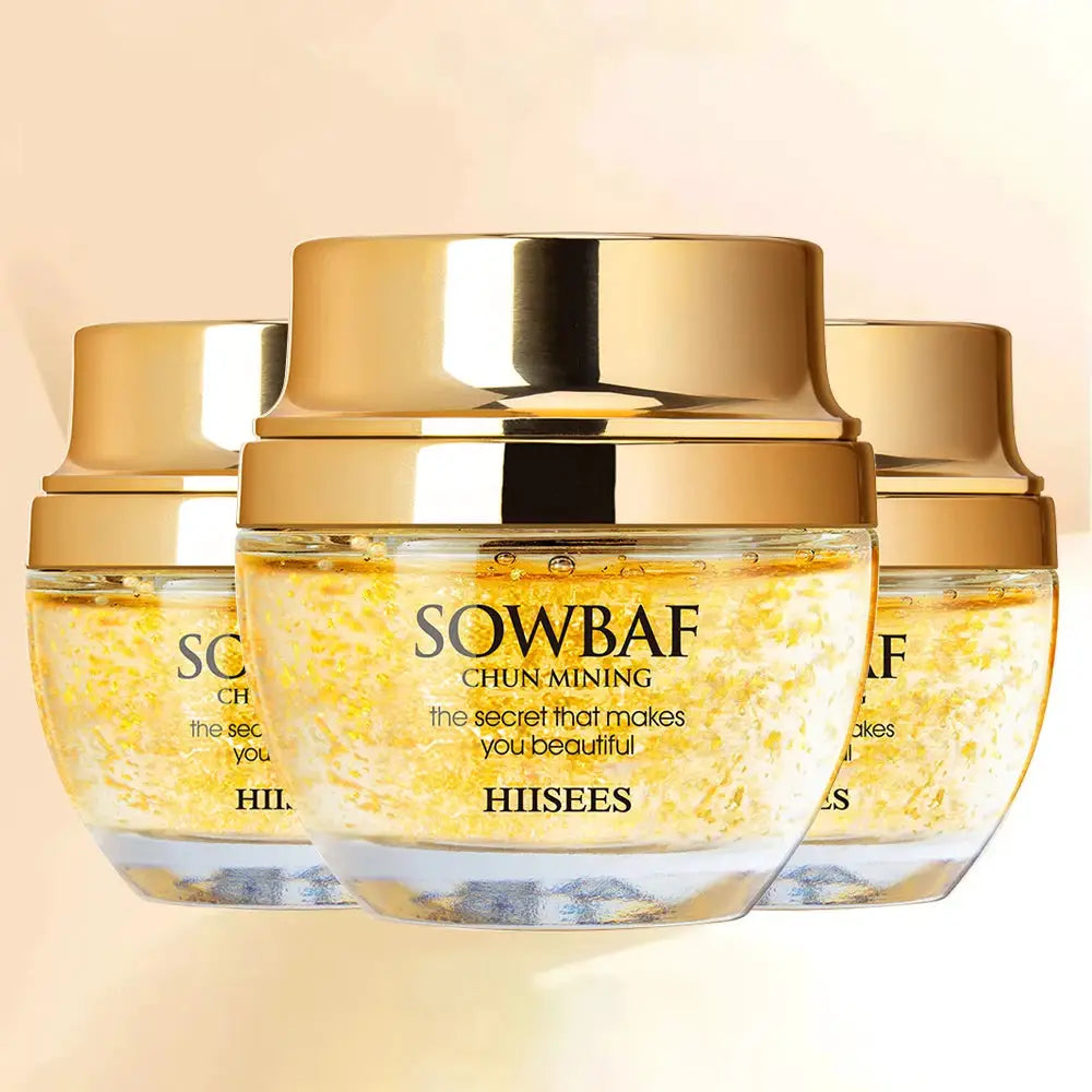 24K Gold Snail Collagen Face Cream Moisturizing Skincare Essential Brightening Anti- Aging Wrinkle Whitening Face Skin Care 50ml by All Mart Bristol Ltd