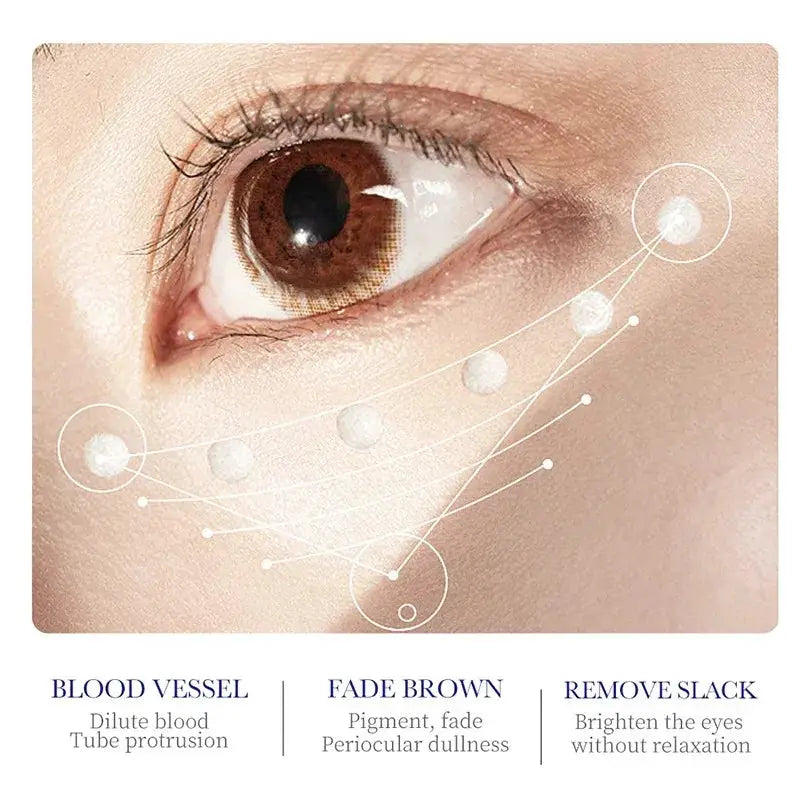 SADOER Collagen Eye Cream Retinol Eye Cream Anti Dark Circles Eye Bag Firming Skin Moisturizing Skincare Skin Care for Eyes Care by All Mart Bristol Ltd