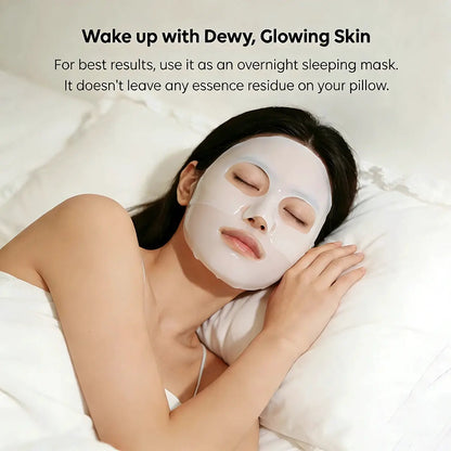 4Pcs/Box Absorbable Collagen Deep Mask Moisturizing Facial Mask Anti Wrinke Lighting Firming Skin Care by All Mart Bristol Ltd
