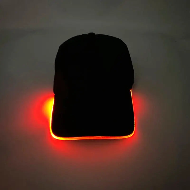 Wholesale Baseball Caps Night Glow Light Cap Boys Girls Fashion Headwear Costumes Accessory Caps Hats by All Mart Bristol Ltd