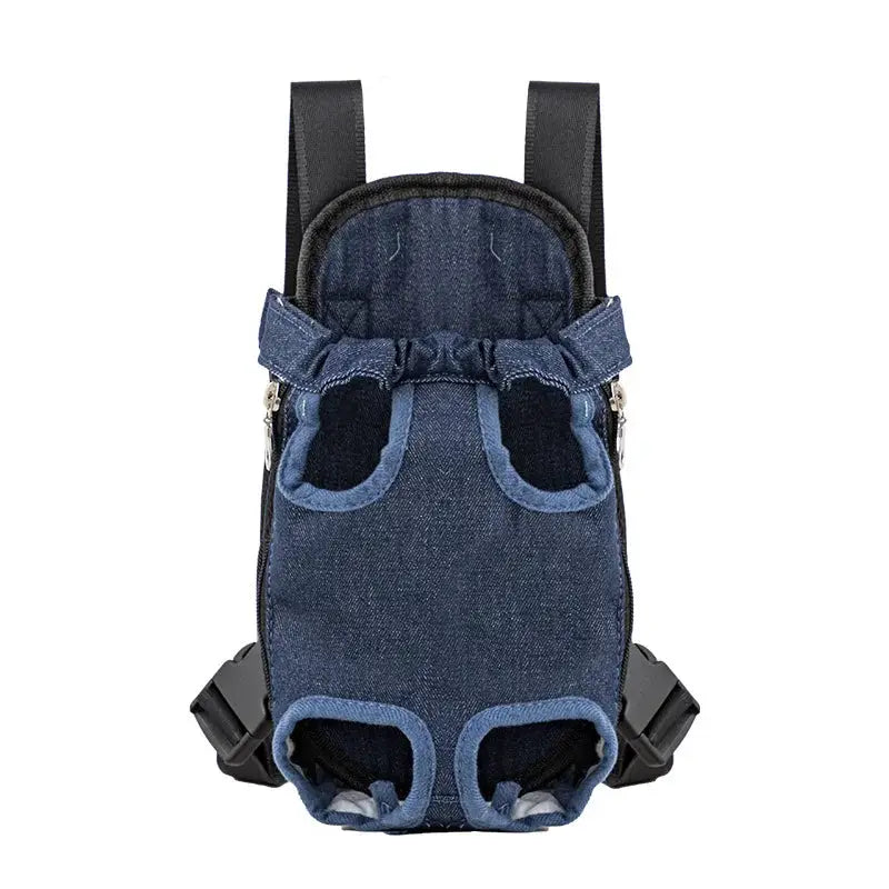 Adjustable Cat Carrier Bag Pet Double Shoulder Backpack Portable Bag Outdoor Travel Camping Hiking Cat Bag Dog Bag by All Mart Bristol Ltd