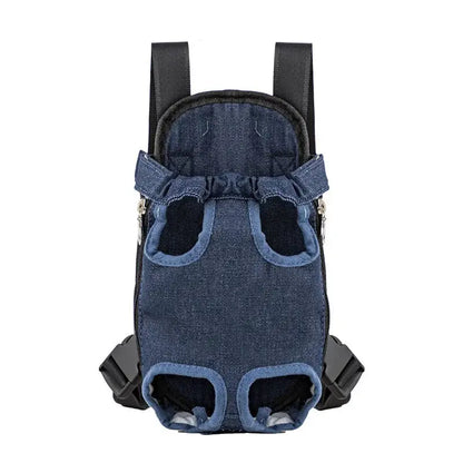 Adjustable Cat Carrier Bag Pet Double Shoulder Backpack Portable Bag Outdoor Travel Camping Hiking Cat Bag Dog Bag by All Mart Bristol Ltd