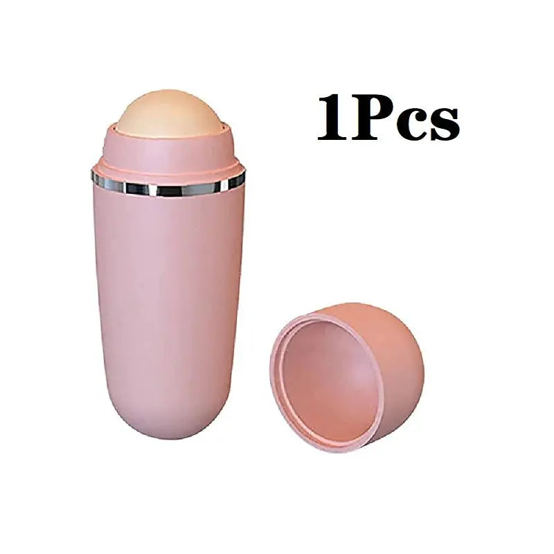 Face Oil Absorbent Volcanic Roller Portable Reusable Oil Control On the Go Instant Results Remove Excess Shine for Oily Skin by All Mart Bristol Ltd