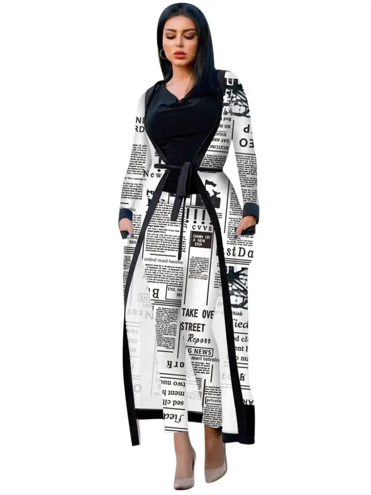 Print African Dresses for Women 2 Piece Set Dashiki Outfit African Clothes Africa Clothing Pants Suit Bazin Robe Africaine 2022 by All Mart Bristol Ltd