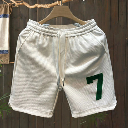 Men Cargo Shorts Adjustable Waistband Shorts Stylish Men's Summer Casual Shorts Elastic Drawstring Waist Wide Leg by All Mart Bristol Ltd