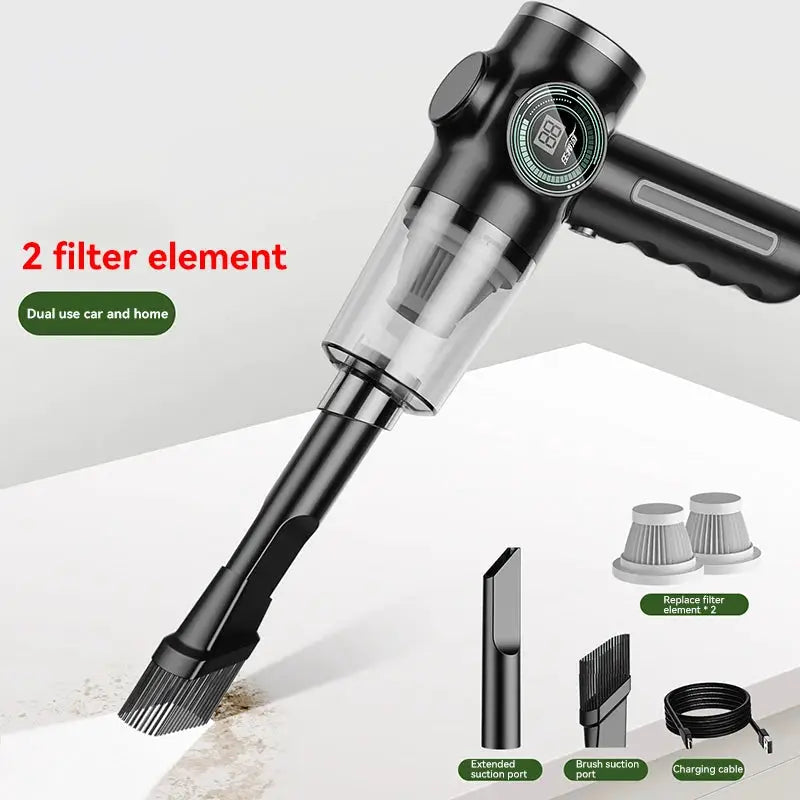 9800000pa Wireless Automobile Handheld Vacuum Cleaner Wet Dry Dual-use High Power Electric Appliance Cleaner Car Home New 2026 by All Mart Bristol Ltd