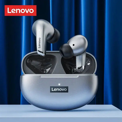 Choice Lenovo LP5 Wireless Bluetooth Earbuds HiFi Music Earphones Headphones Sports Waterproof Headset With Mic Earbuds Business by All Mart Bristol Ltd