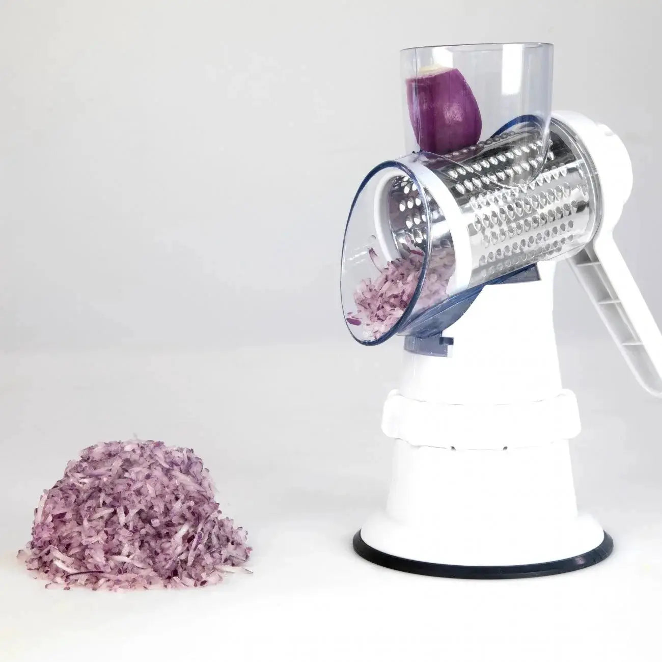 3 In 1 Vegetable Slicer Manual Kitchen Accessories Grater for Vegetable Cutter Round Chopper Mandolin Shredder Potato Home Kitch by All Mart Bristol Ltd