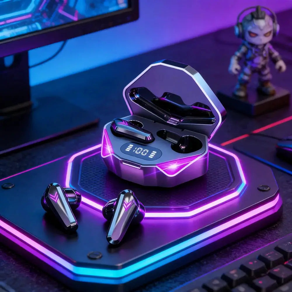 Original TWS Earphones Bluetooth Wireless Gamer Headphones 65ms Low Latency Earbuds Fone Headset apply to smartphones by All Mart Bristol Ltd