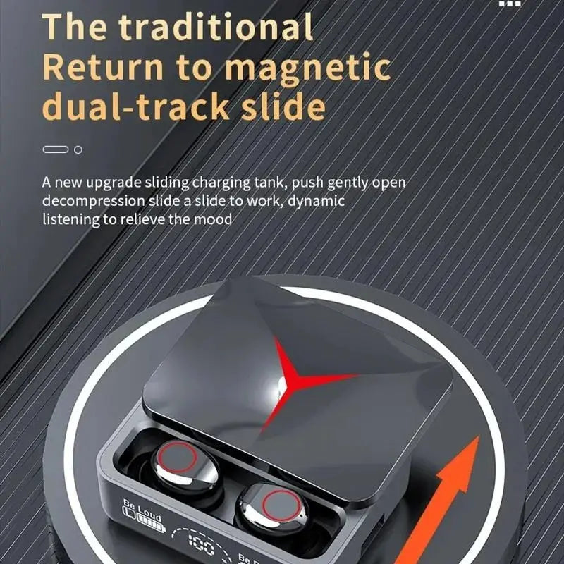 M90 Wireless Headphones TWS Bluetooth Touch Control Earphones Sport Earbuds Hifi Stereo Gaming Headset With Mic For smartphone by All Mart Bristol Ltd