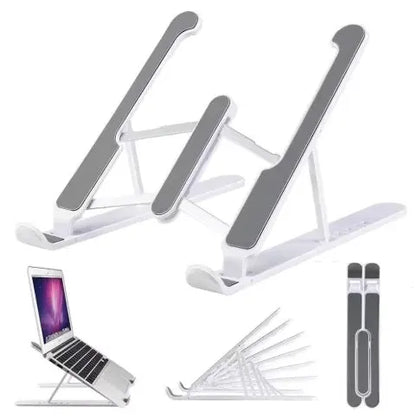 Foldable Laptop Stand Portable Notebook Support Base Holder by All Mart Bristol Ltd