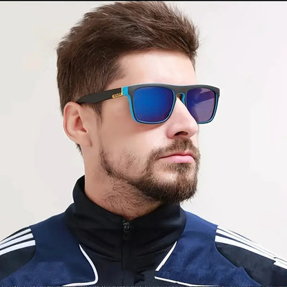 2pcs Square Polarized Sunglasses Anti Glare Sun Shades For Summer Party Vacation Travel Driving Fishing by All Mart Bristol Ltd