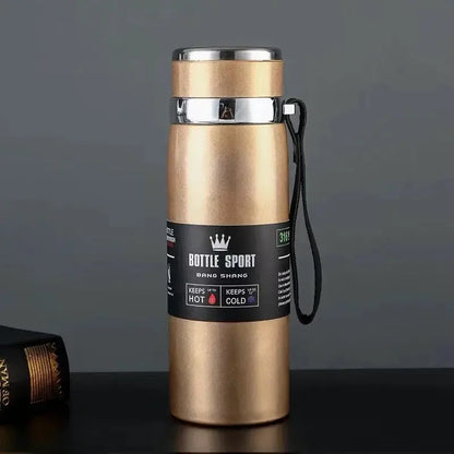 1000ml Thermal Water Bottle Thermos Vacuum Flask Double Stainless Steel Coffee Tea Insulated Cup Leakage-proof for Office by All Mart Bristol Ltd