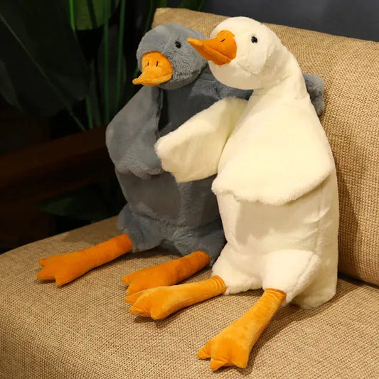 50-190cm Giant Goose Plush Toys Soft Stuffed Boba Duck Sleep Pillows Cute Animal Big Goosey Floor Mat Dolls Girl Christmas Gifts by All Mart Bristol Ltd