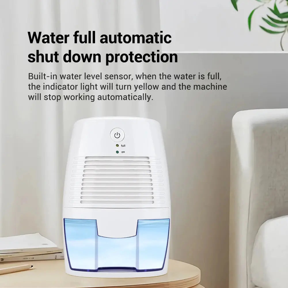 Portable 500ml Mini Electric Dehumidifier for Home and Office by All Mart Bristol Ltd