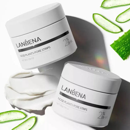 LANBENA New Style Blackhead Remover Nose Mask Pore Strip Black Mask Peeling Black Deep Cleansing Skin Care Beauty Health by All Mart Bristol Ltd