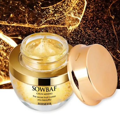 24K Gold Snail Collagen Face Cream Moisturizing Skincare Essential Brightening Anti- Aging Wrinkle Whitening Face Skin Care 50ml by All Mart Bristol Ltd