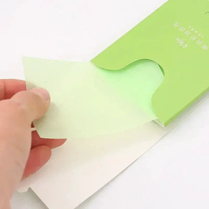 100Pcs/box Face Oil Blotting Paper Protable Matting Face Wipes Facial Cleanser Oil Control Oil-absorbing Face Cleaning Tools New by All Mart Bristol Ltd
