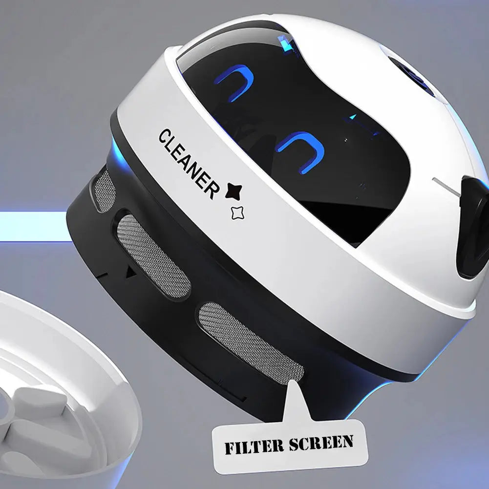 Smart Robot Vacuum Cleaner Desk Table Dust Vacuum Mini Car Vacuum Cleaner Detachable Nozzle Household Pet Hair Cleaning Tools by All Mart Bristol Ltd