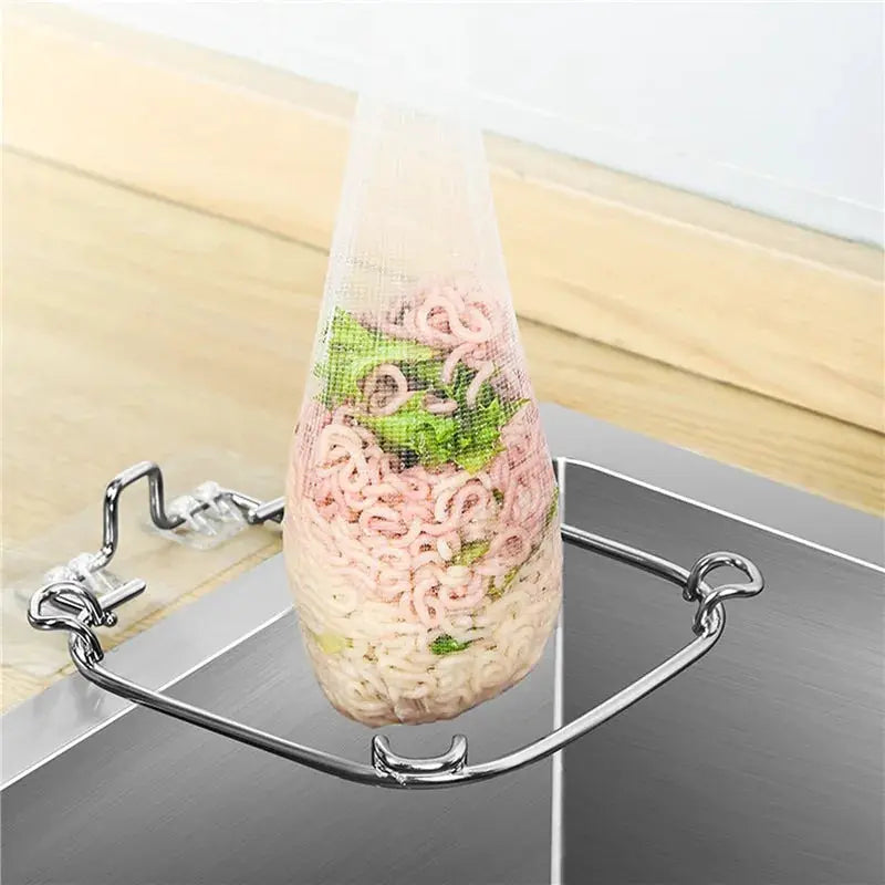 Disposable Kitchen Sink Mesh Strainer Bags 50 Piece Set by All Mart Bristol Ltd