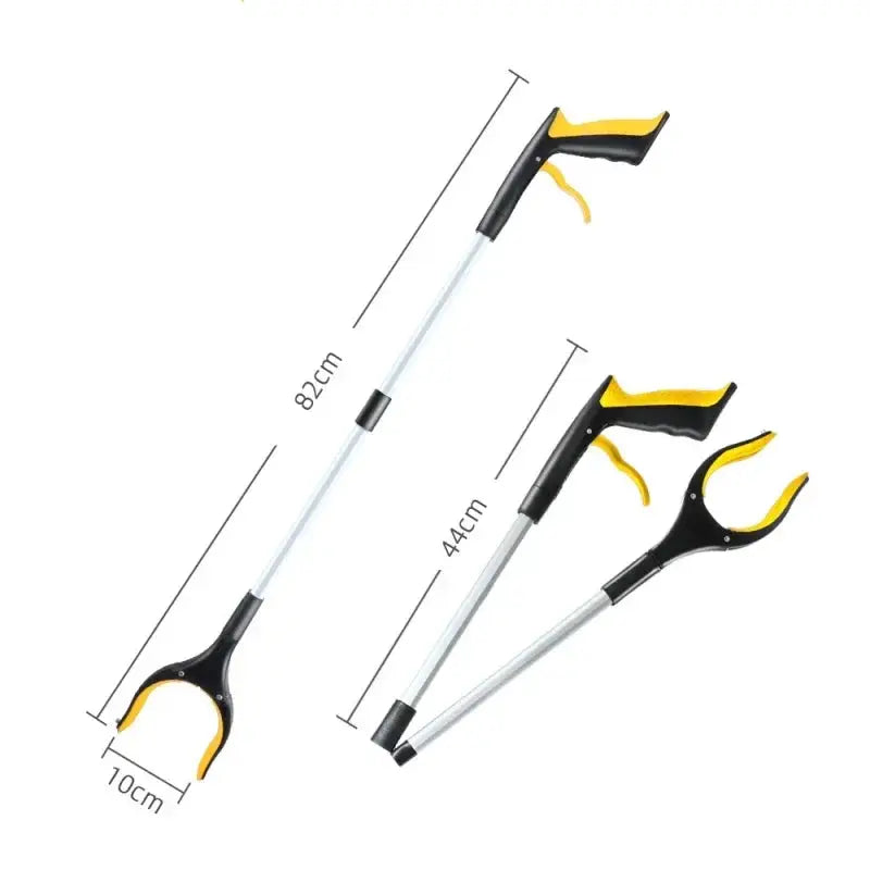 Foldable Gripper Extende Spring Grip Trash Pick Up Claw Mobility Aid Outdoor Indoor Portable Cleaning Tools for Elderly Home Use by All Mart Bristol Ltd