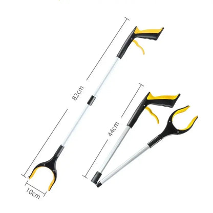 Foldable Gripper Extende Spring Grip Trash Pick Up Claw Mobility Aid Outdoor Indoor Portable Cleaning Tools for Elderly Home Use by All Mart Bristol Ltd