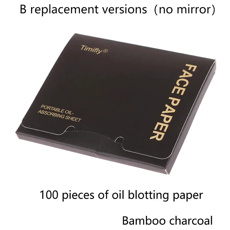 Oil Blotting Sheets With Makeup Puff 100pcs Matting Face Wipes Oil Control Paper Oil-absorbing Cleaning Makeup Tools Skin Care by All Mart Bristol Ltd
