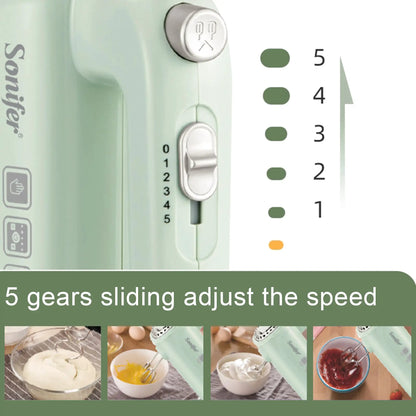 Sonifer 5 Speed Hand Mixer with Food Grade ABS by All Mart Bristol Ltd