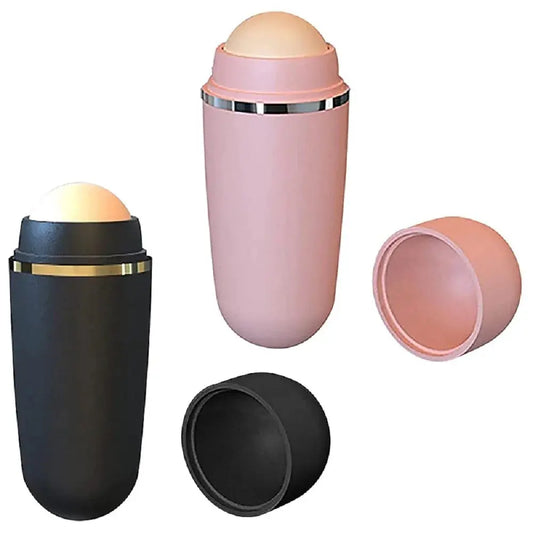 Face Oil Absorbent Volcanic Roller Portable Reusable Oil Control On the Go Instant Results Remove Excess Shine for Oily Skin by All Mart Bristol Ltd