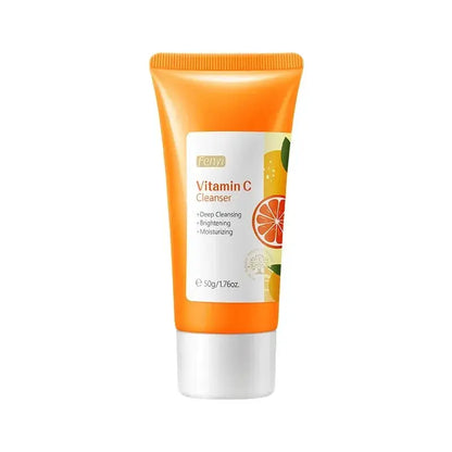 Vitamin C Facial Cleanser Skin Deep Cleansing Moisturizing Blackhead Removal skincare Face Wash Foam Face Cleanser Skin Care by All Mart Bristol Ltd